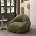 Oversized Bean Bag Chair with Backrest & Armrests – Chenille Floor Sofa for Adults & Teens